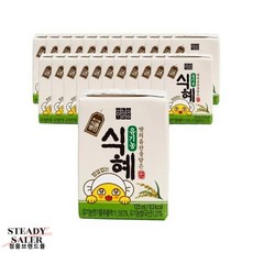 하늘청 유기농 밥알없이맑은식혜 1박스(125ml X 24개) 125ml 24개, 125ml × 24개