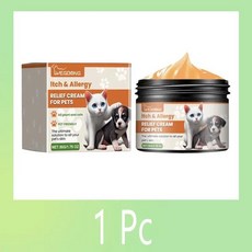 고양이 개 백선용 특수 연고 피부 질환 애완 동물 진드기 곰팡이 감염 긁기, [01] 1 pc, 1개