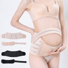 조이멀티 얇은 벨트형 허리 복부보호 임산부 산전복대