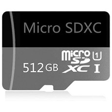 Genericn 512GB 마이크로 SD 카드 고속 클래스 10 SDXC (무료 SD 어댑터 포함) Android 스마트 폰 태블릿 및 기타 호환 장치 용으로 설계-73914, 단일옵션, 05.512GB-c