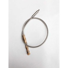 호신용 채찍 허리 묻지마 방어 무기 쇠채찍 여성 보호, 총 길이 95cm 6mm 강선., 1개
