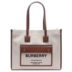 [버버리] 24SS 여성 프레야 스몰 토트백 (8044138 NATURAL TAN 24S)