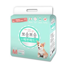 [**반짝특가**] 뽀송뽀송 배변패드 20g 100매, 100개입