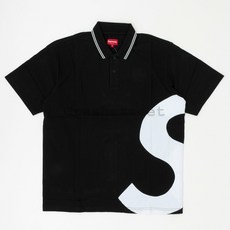 105455 슈프림 SS19 S 로고 Polo tee box hat 로고 camp sweatshirt cap 블랙