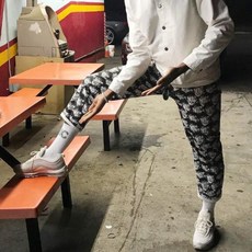 골프왕 GOLF WANG 펑크 얼굴 바지 Punk Face Pants