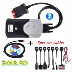 트럭 2024 도구 CDP 진단 VD CDP 11 2021 VCI DELPHIS DS150E 버전 TCS OBD2 PRO KEYGEN VD 새로운, with BT with cables1, 2020.23 with keygen, 1개