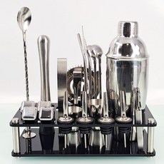 바텐더 용품 하이볼 홈텐딩 키트 세트 칵테일 쉐이크, 750ML, 1개