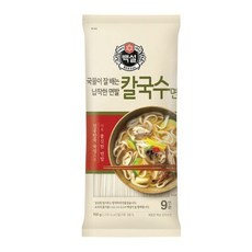 CJ제일제당 백설 제일제면소 칼국수면 900g x 15개