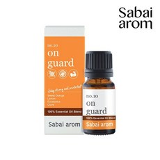 [사바이아롬] 퓨어 에센셜 오일 블렌드 온 가드 10ml, 없음, 상세설명 참조