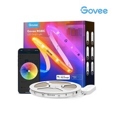 고비 LED 광택 코팅 스트립 5m 10m 20m 3종 Govee LED Strip Lights RGBIC H619A