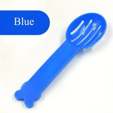 햄스터 모래 삽 애완 동물 청소 소변 부스러기 누출 목욕, 3.blue, 1개