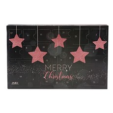 ZMILE Cosmetics Advent Calendar 24 Doors Sparkling Stars Rose Gold 46 g, 단일상품