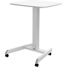 Rolling Laptop Desk – 롤링 캐스터 사전 드릴링 그로밋 및 좌좌좌 높이 조절 기능PADARTD이 있는 CTA 조정 가능 Work Station - 조절좌