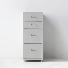 OFFICY 서랍장 2.2단, 라이트그레이 5939.0551