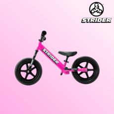 스트라이더-밸런스바이크-12인치-유아용자전거-어린이-선물-핑크
