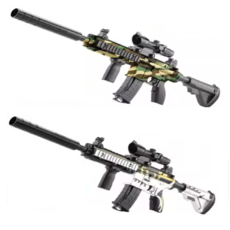 잭타이거 수정탄 젤리탄 총 M416 소총 스코프 저격총 모신나강 볼트액션 M4A1 M4 엠포, 카키, 1개