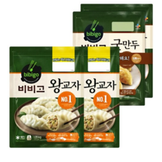 비비고 왕교자 1kg x 2개+신비비고 군만두 450g x 2개, 4개, 450ml