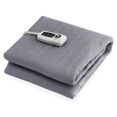 HANIL MEDICAL bedding 高品質碳加熱電熱毯, D(135*180cm), 生活灰色