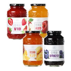 초록원 블루베리잼 +딸기잼 +사과잼 +파인애플망고잼 (4KG)