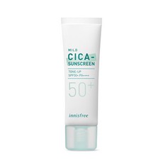 이니스프리 트루 마일드 시카 무기 자차 선크림 SPF50+ PA++++, 1개, 50ml