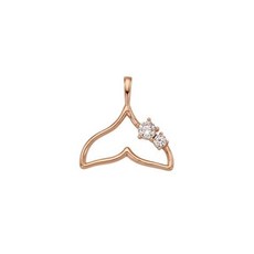 LLOYD 로이드 행운의 고래꼬리 스톤 14K Gold 펜던트 LPP20C18G