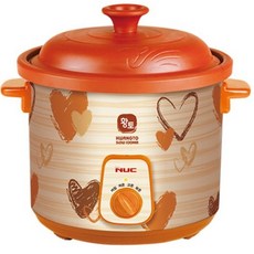 엔유씨 황토 슬로우쿠커 3.5L, (황토쿠커)NSC-3051
