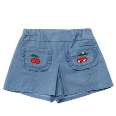 프랜치캣반바지