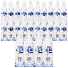 피죤 스프레이 섬유탈취제 아이스플라워 200ml / 시그니처 리치퍼퓸 정전기방지 탈취제, 24통