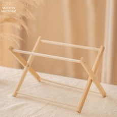 마크라메 만들기 재료 우드 프레임 매거진랙domeme, 우드 매거진랙 프레임