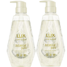 LUX 럭스 샴푸 루미니크 보타니컬 퓨어 샴푸 펌프 450g X 2개