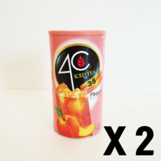 4C 믹스 피치 복숭아맛 아이스티 분말 2.34KG 2통 대용량 ICED TEA PEACH DRINK MIX 2, 2.34KG X 2통, 2개