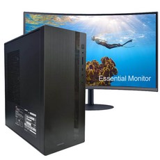 삼성전자 데스크탑 Tower DM500TGA-U5x + 32형(S32C39) 스피커내장 1000R커브드모니터, WIN11 Pro
