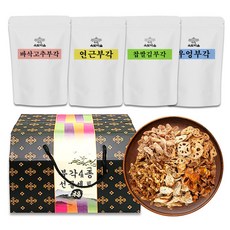 주문 튀기는 수제 부각 4종/5종 선물세트, 400g, 4봉