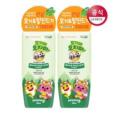 [LG생활건강] 베비언스 핑크퐁 모기야 오지마 피톤치드향 모기기피제 150ml x2개, 상세 설명 참조