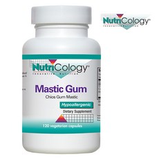 NutriColog NutriCology 뉴트리콜로지 매스틱검 1000mg 120캡슐, 단품
