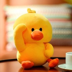 픽베스트 댄싱덕 노란 오리 인형, 50cm