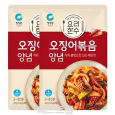 청정원 요리한수 오징어볶음양념, 2개, 140g
