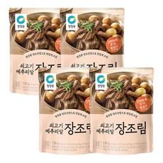 종가집 쇠고기 메추리알 장조림 130g, 4개