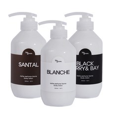 빅그린 니치 퍼퓸 바이옴 바디로션 500ml_3가지향, 향:블랑쉬