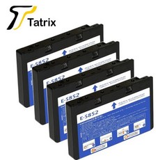 프린트 프린터 호환 Tatrix 호환 잉크 카트리지 엡손 T5852 PictureMate PM210 등, T5852 X4 PCS, 4개