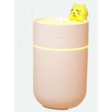 새로운 가습기 USB 미니 에어미스트, 고양이 화이트 1호
