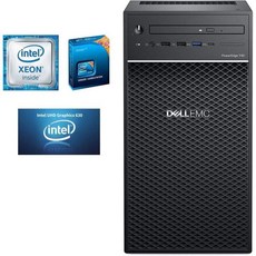 컴퓨터서버 렉 서버컴퓨터 PC Dell PowerEdge T40 서버 BTX Intel Xeon E2224G 3.5GHz 8GB 2666MTs DDR4 1TB 7.2K RPM SA