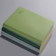 others a5 일기장 노트 심 플 한 문예 부 드 러 운 면 대학생 메모 작업 작고 아름 답 고 산뜻 두 꺼 일정 계획 기록 초 기장 그린 + 검푸른 담뱃재 파랑