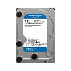 WD 웨스턴 디지털 (WD) 블루 접시 4TB SATA6Gb / s의 64메가바이트 하드 데스크탑 컴퓨터 (WD40EZRZ) - wd40ezrz