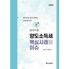 조세통람 양도소득세 핵심사례와 이슈 (마스크제공)