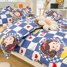 공주싱글침대커버세트