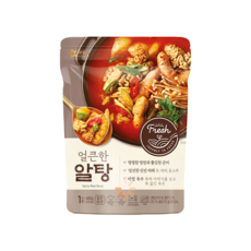 아워홈 얼큰한 알탕 400g 유통기한 임박24.10.02