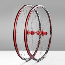 Rolling Stone XC 650B 27.5 MTB DISC Wheelset 8 9 10s MTB 자전거 바퀴 10 단 바퀴 9mm 10mm 15mm 142mm, 레드 허브