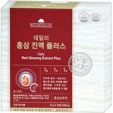코리아나 웰빙라이프 데일리 홍삼 진액 플러스 300g (10g x 30포), 1개, 옵션없음