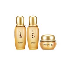 수려한 화윤 3종 1세트(크림25ml+스킨80ml+에멀전80ml) - 수려한천삼